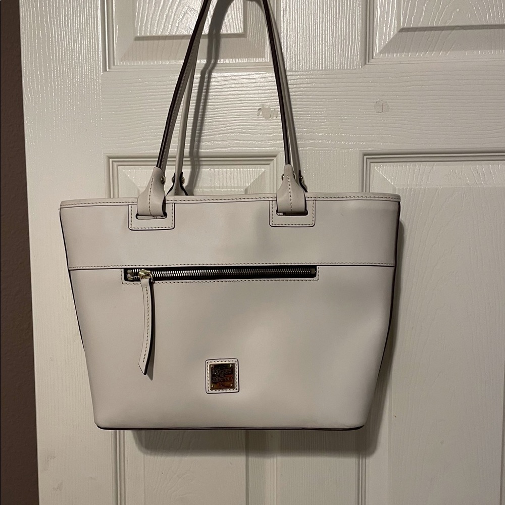 Dooney & Bourke white tote